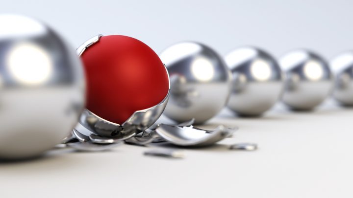 Red ball breaking